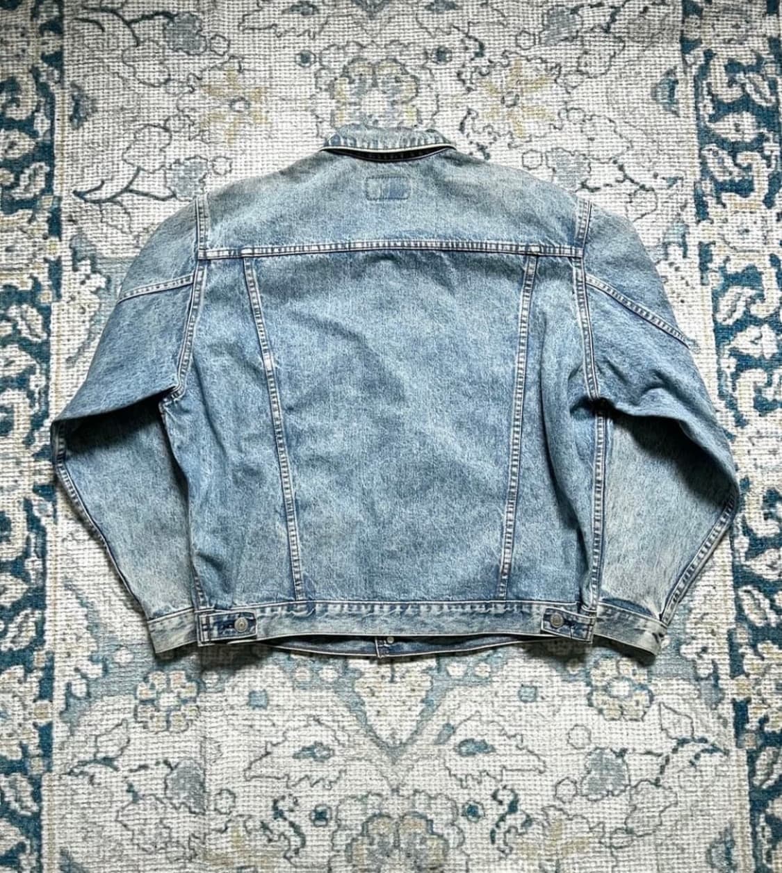 80's levis trucker 3세대 트러커 오렌지탭 상품이미지7