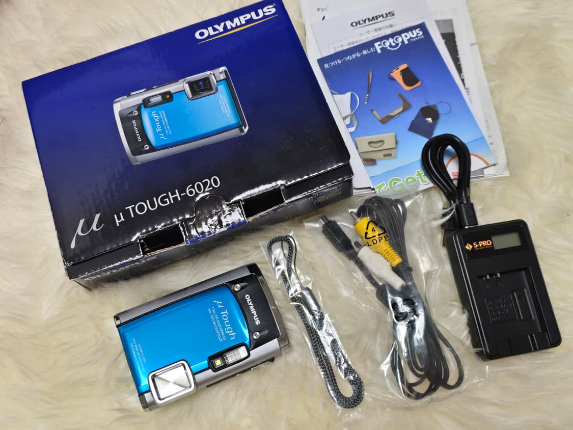 올림푸스 뮤 터프 6020 방수카메라 풀박스 미품 상품이미지1