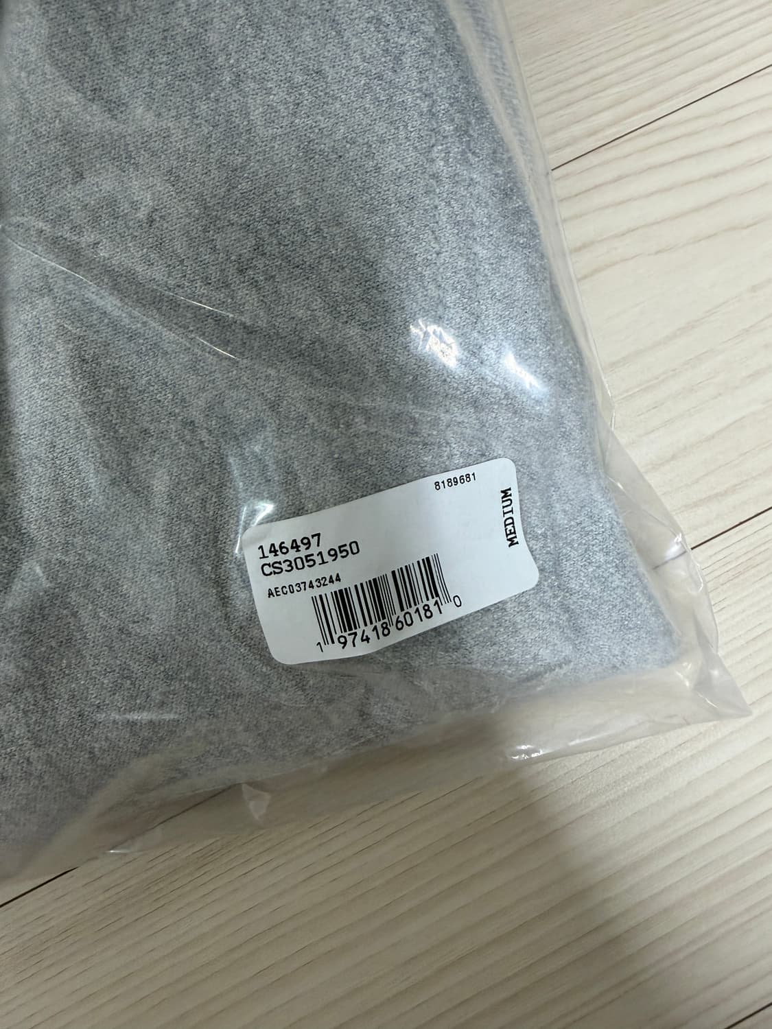 모마 디자인 x 챔피언 리버스위브 그레이 후드 새상품 상품이미지3