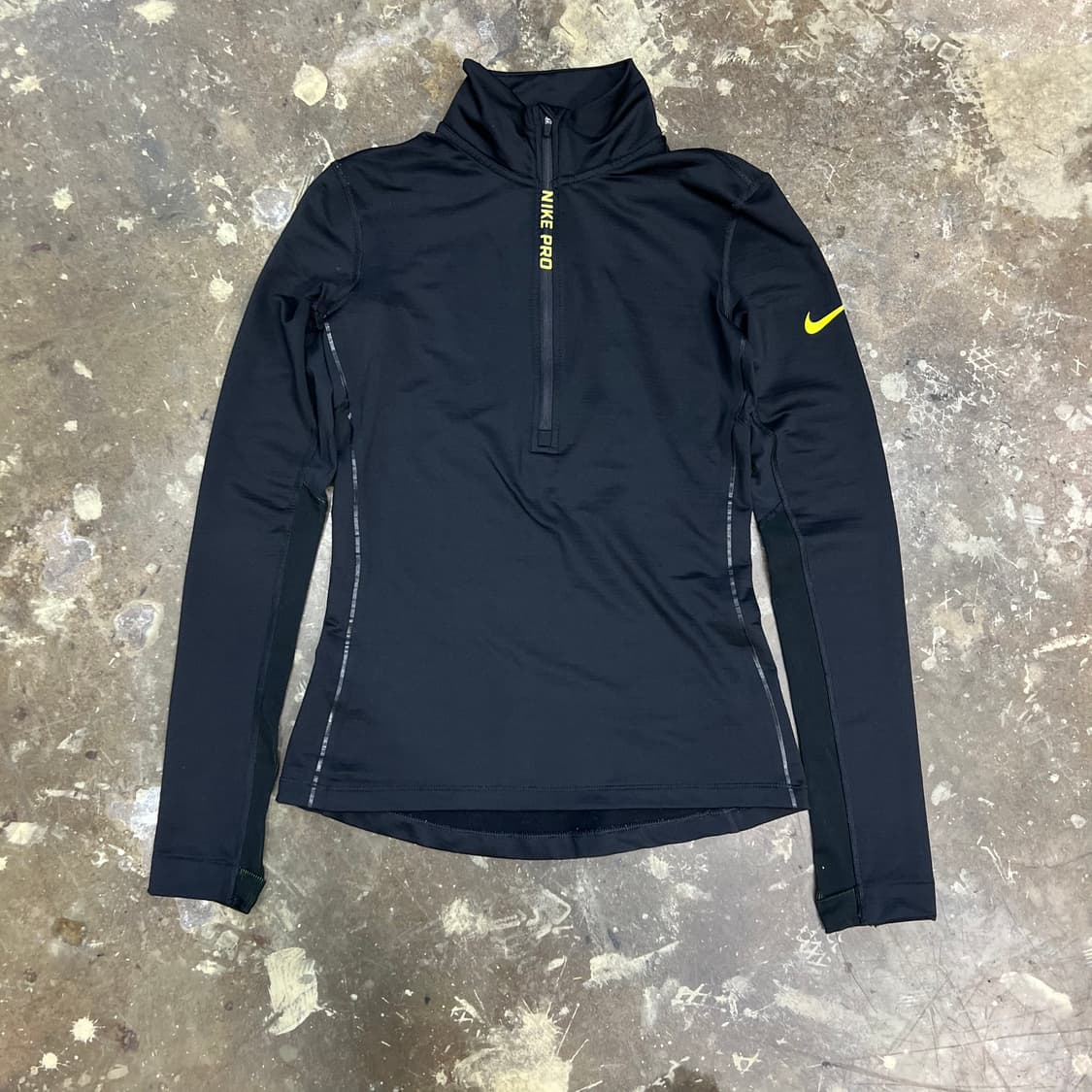 S) 나이키 프로 드라이핏 런닝 하프 집업 티셔츠 런닝코어 상품이미지1