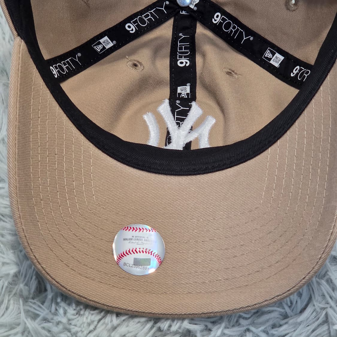 M1-7:뉴에라 9FORTY뉴욕 양키스 베이지 볼캡(FREE 55-59) 상품이미지8