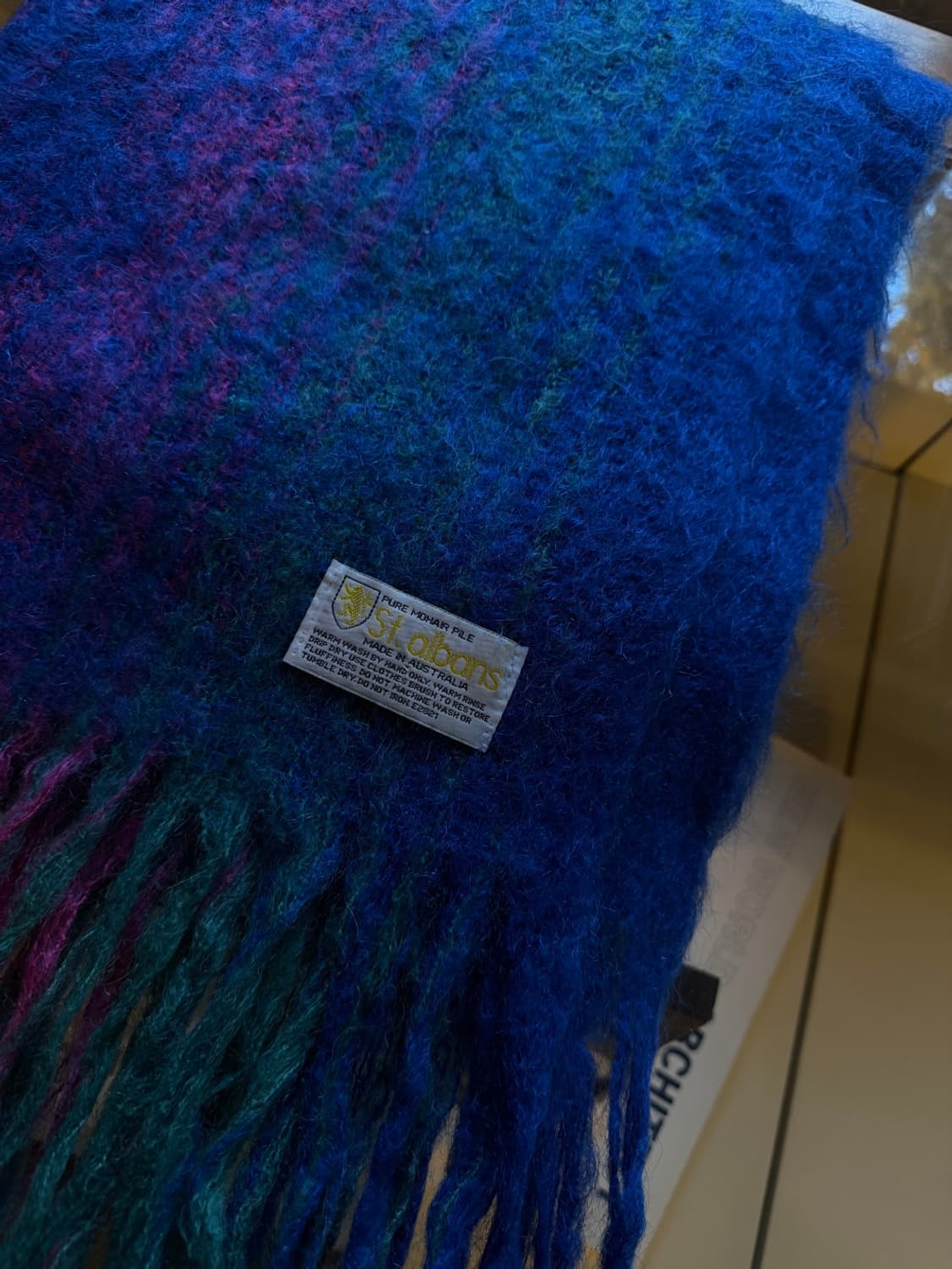 모헤어 빈티지 머플러  상품이미지4