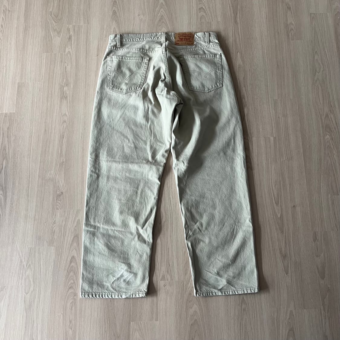 [36X30] 90s 빈티지 리바이스 565 탄 베이지 상품이미지4