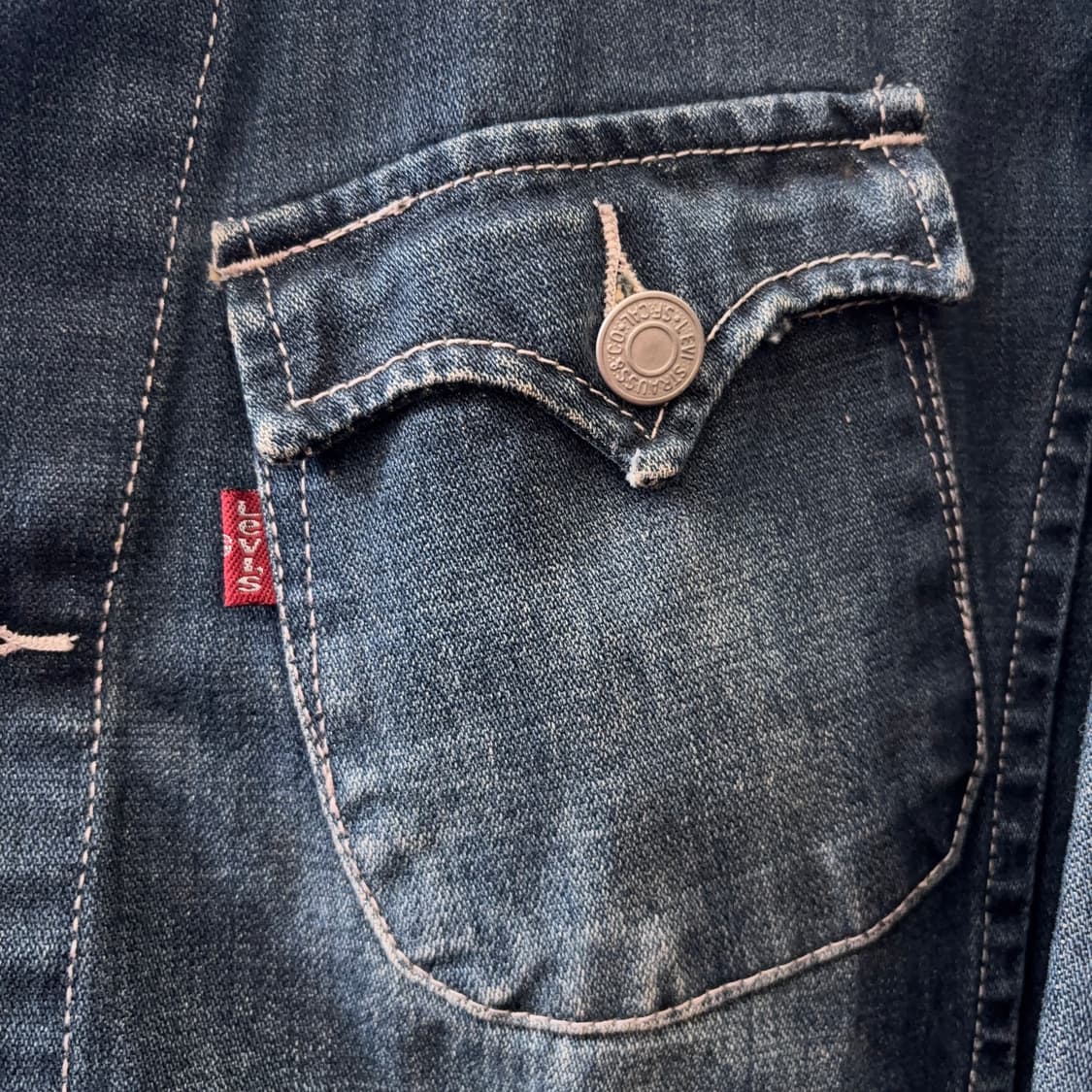 리바이스 Levi’s 레드룹 데님 커버올 자켓  상품이미지5