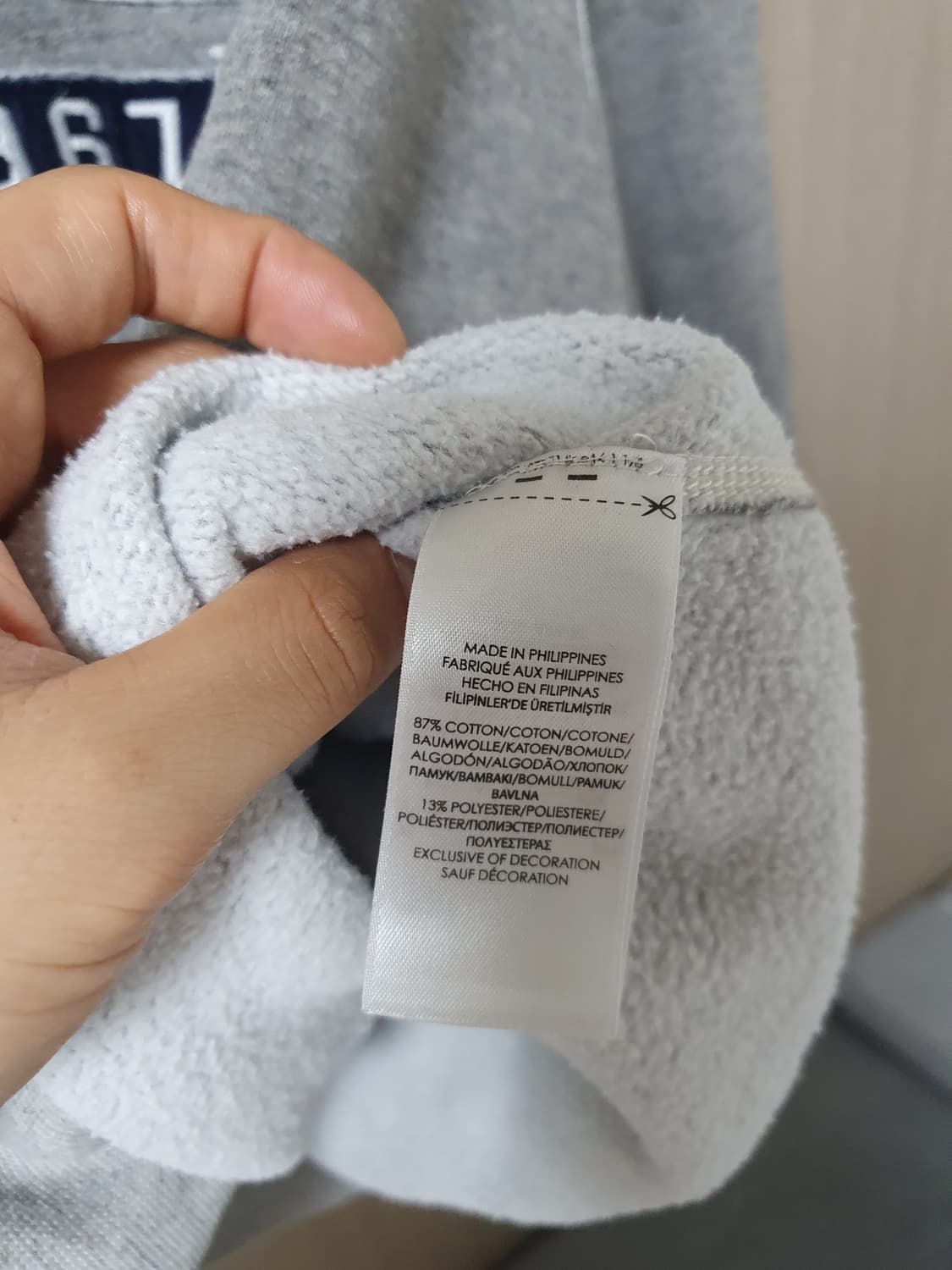 [XL] 폴로 맨투맨 스웻셔츠 오버핏 상품이미지6