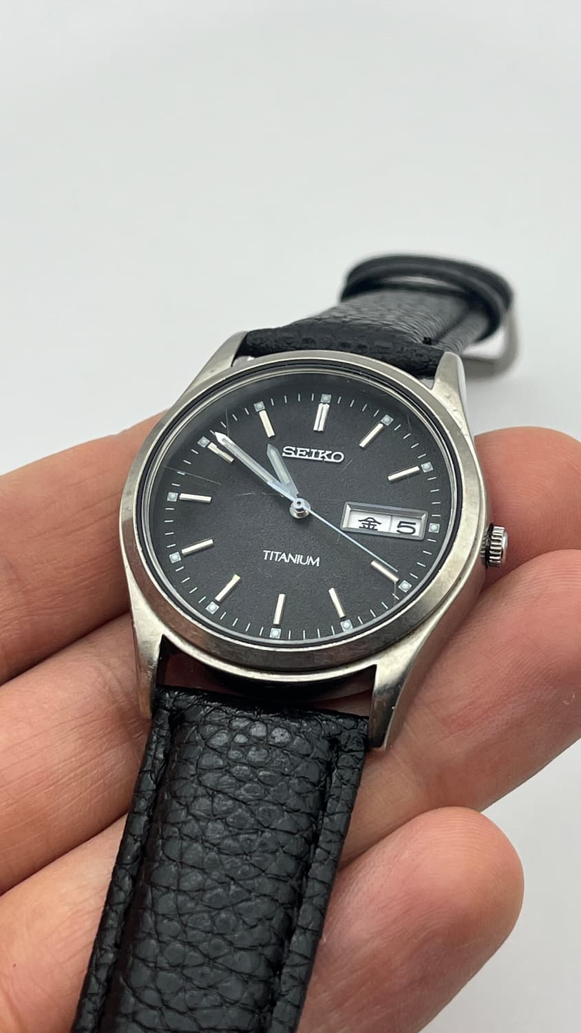 세이코 티타늄 빈티지 데이데이트 상품이미지4