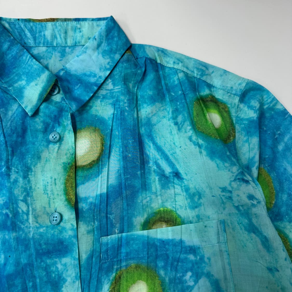 이세이미야케 디자인 주름 셔츠 상품이미지3