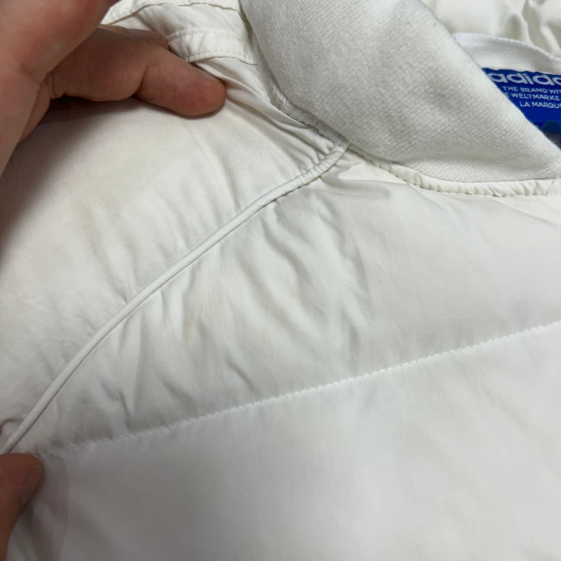 아디다스 우먼스 화이트 파이어버드 패딩(90) 상품이미지4