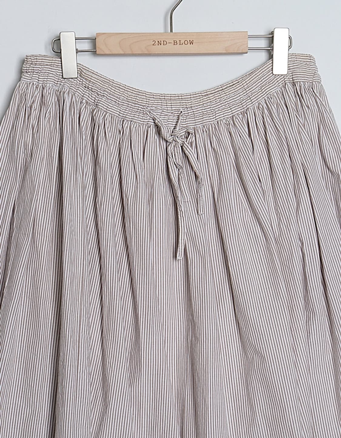 Non Gather Mid Skirt (28~30) 상품이미지2