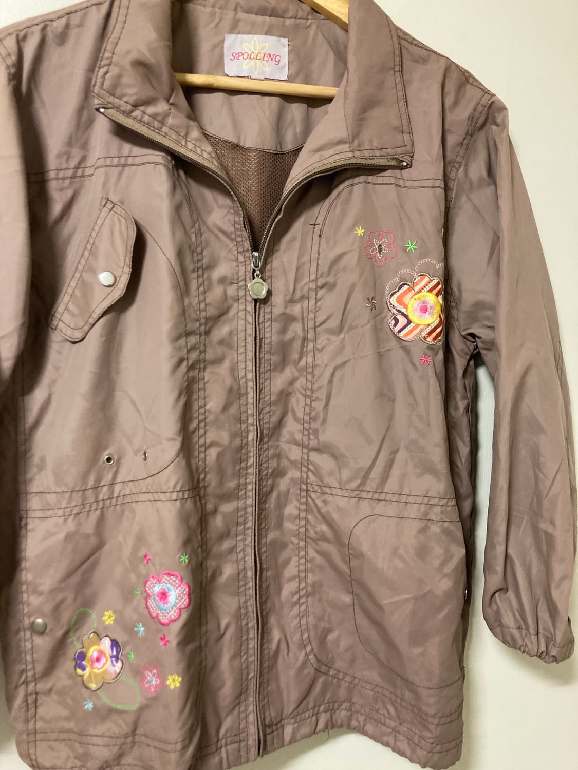 카라멜맛 모리 바람막이 상품이미지2