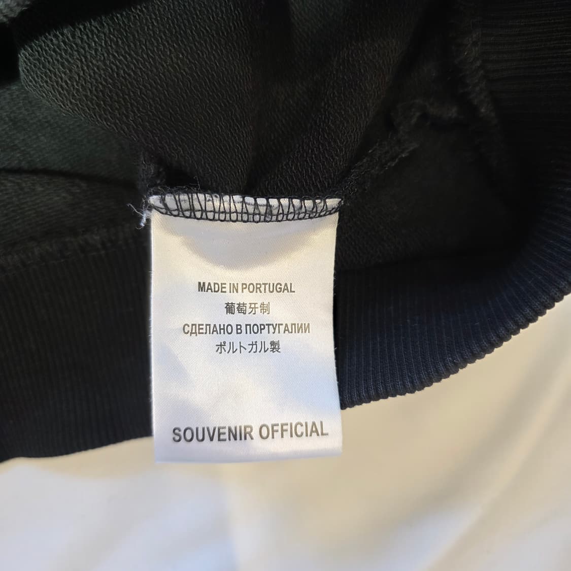 [XL]수베니어 오피셜 유니파이 클래식 후드 블랙 상품이미지6