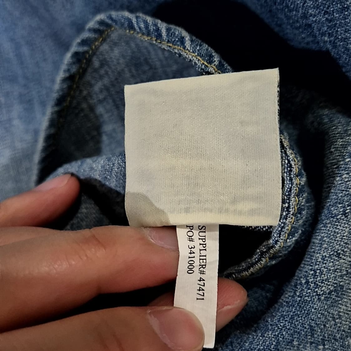 Denim&Supply 데님앤서플라이 데님 웨스턴 셔츠 상품이미지5
