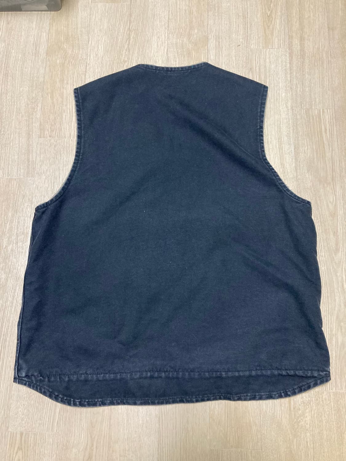 [XL] 빈티지 칼하트 샌드스톤 베스트 조끼 / 블랙 상품이미지2