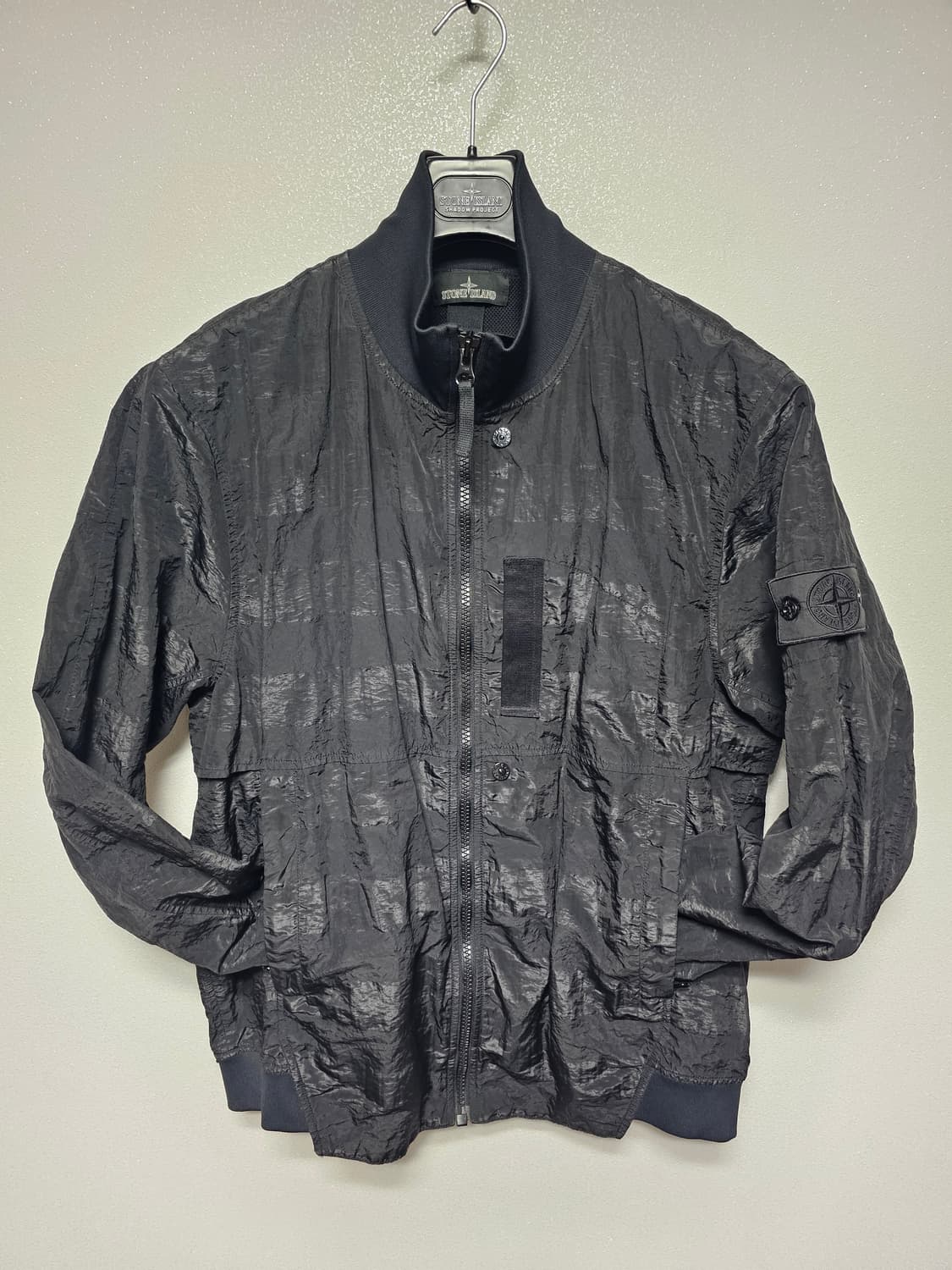 스톤아일랜드 쉐도우프로젝트 스트라이프 나일론메탈 자켓 상품이미지3