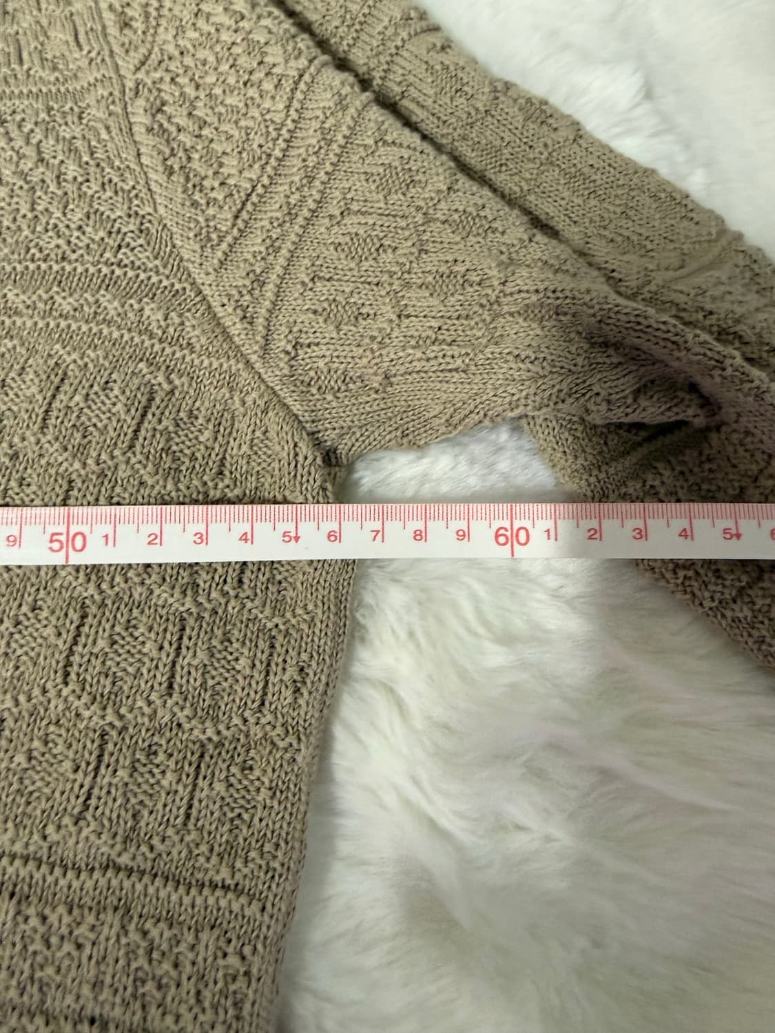 [L] 메종 마르지엘라 2014 10번 브이넥 니트 베이지 상품이미지7