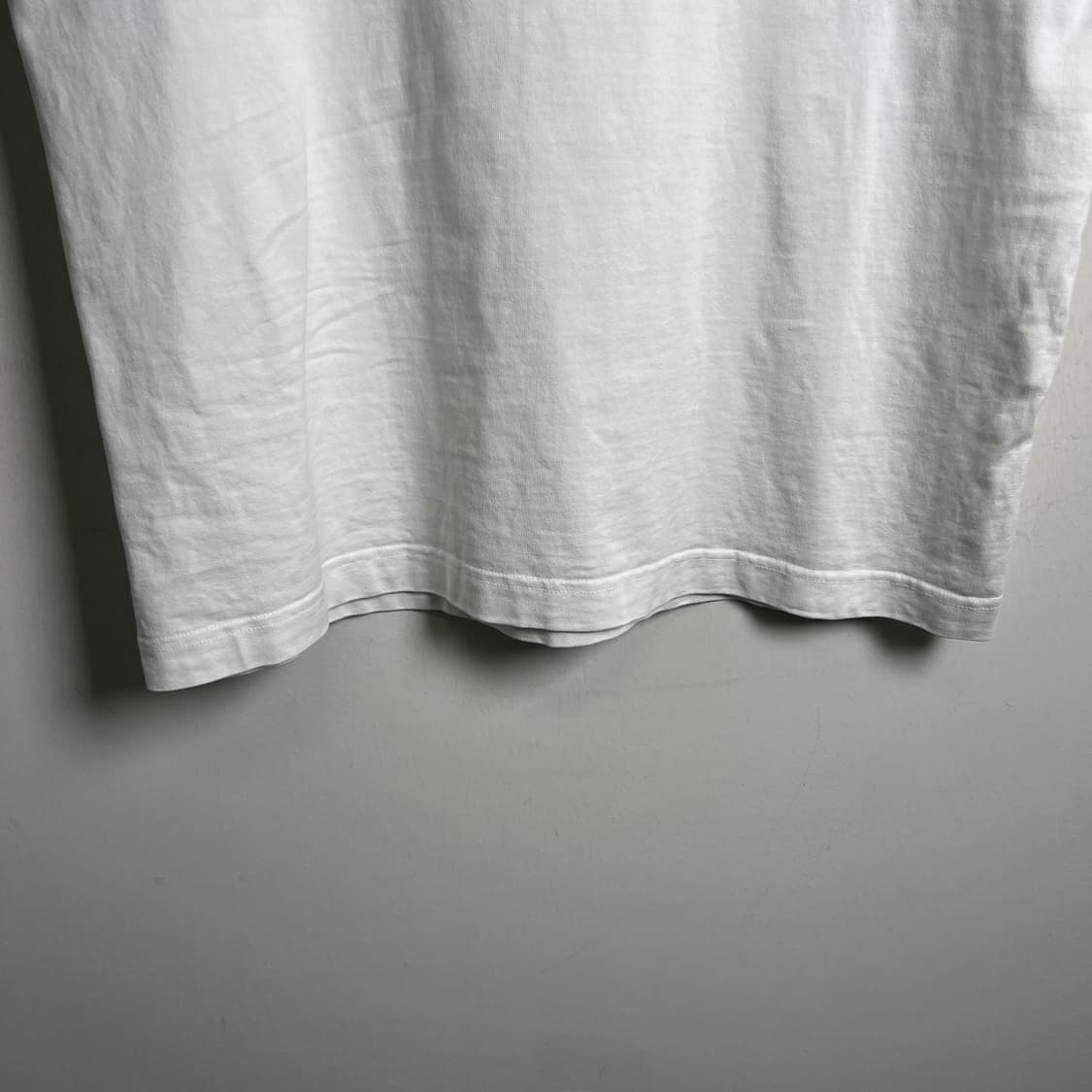 A.P.C 아페쎄 화이트 로고 반팔 티셔츠 L 상품이미지6