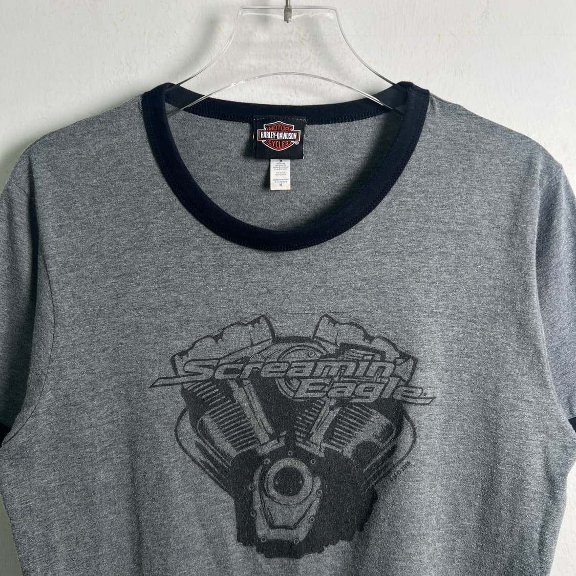 할리데이비슨 스크리밍 이글 링거 반팔 티셔츠 M 상품이미지5