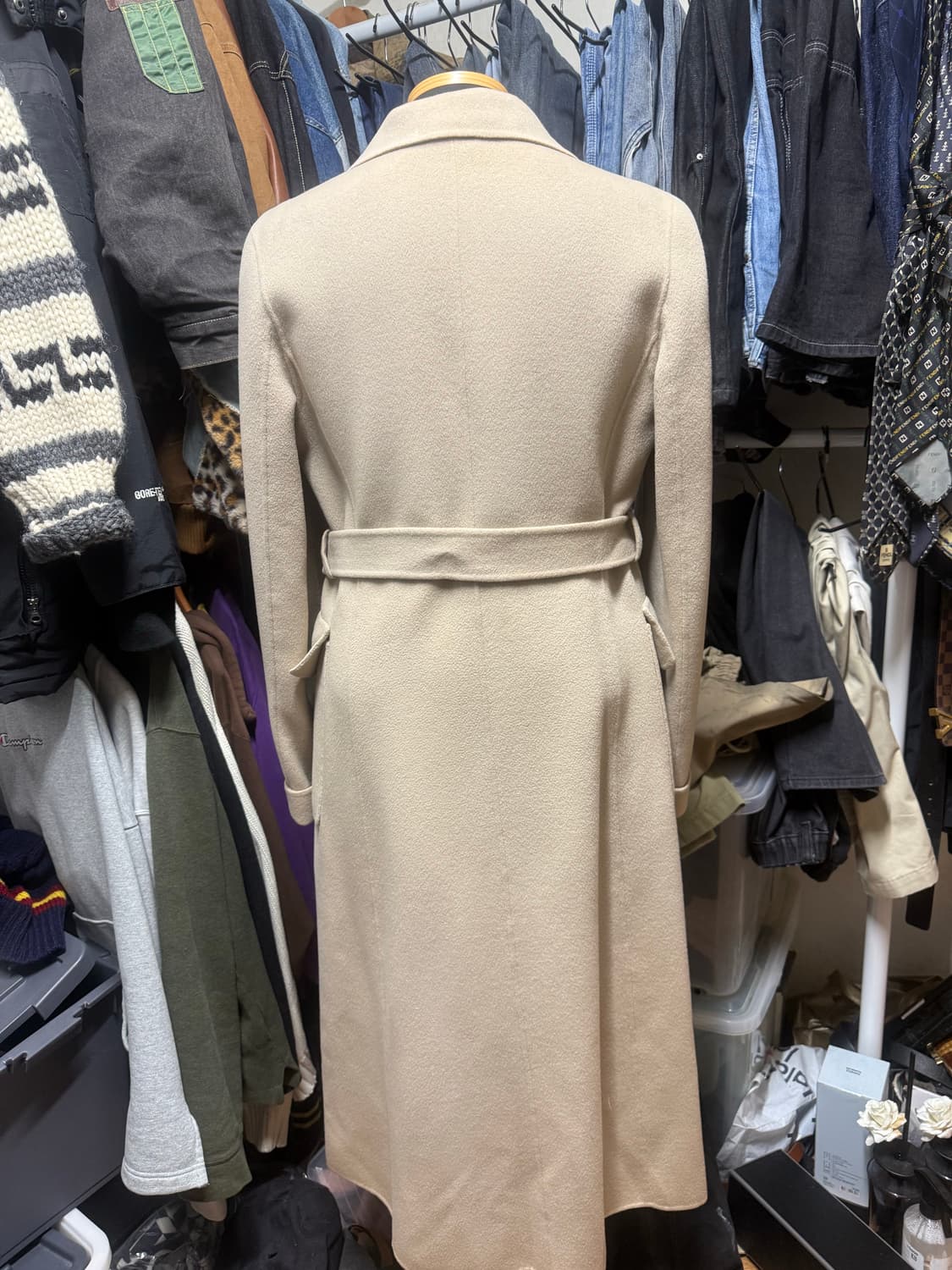 TIME 타임 핸드메이드 롱 코트 상품이미지7