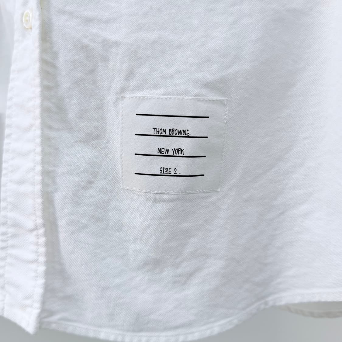 [S+급/3] 톰브라운 사선완장 옥스포드 셔츠 상품이미지7