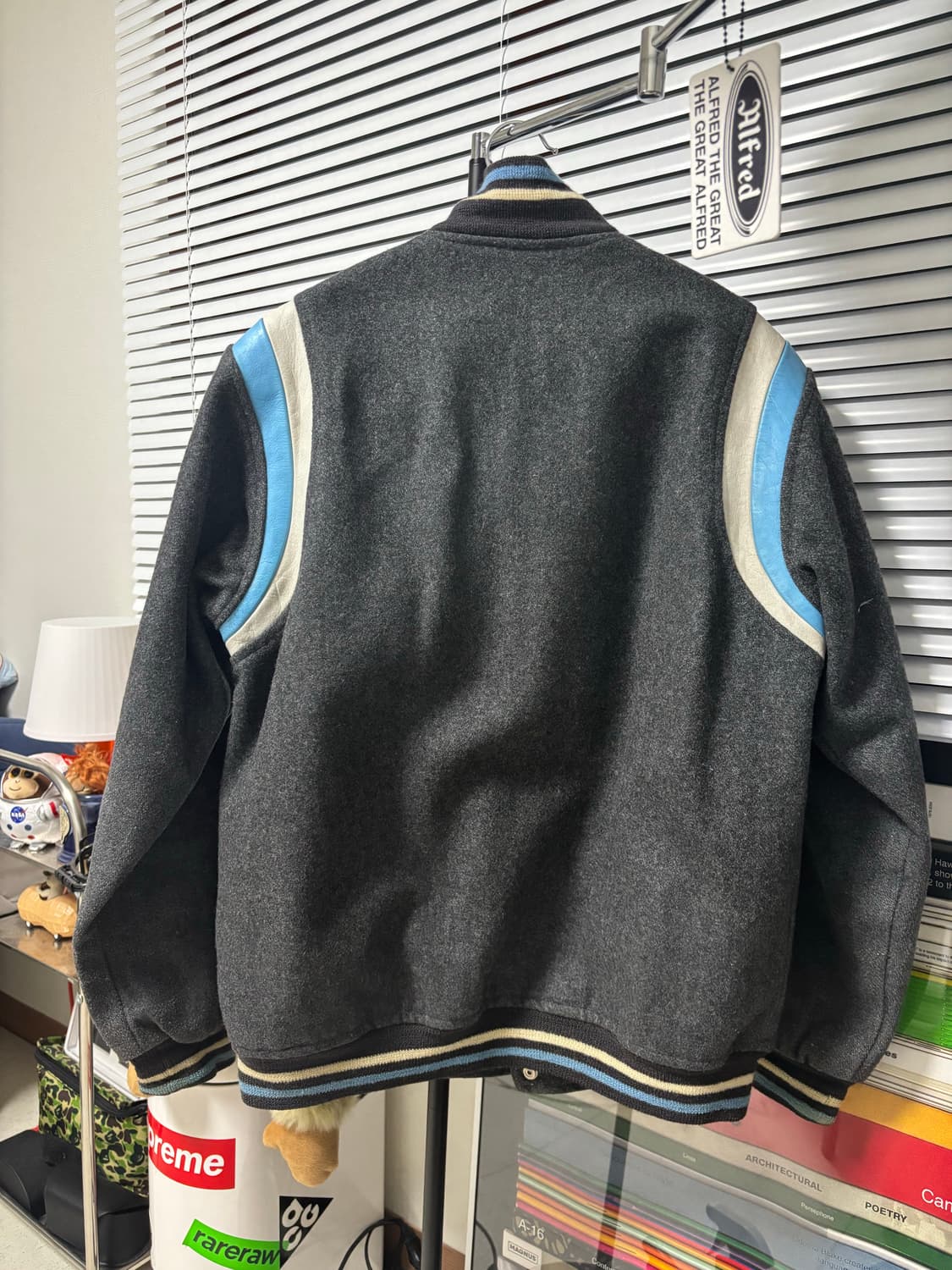 미즈노 재팬 빈티지 패치 바시티 자켓 상품이미지6