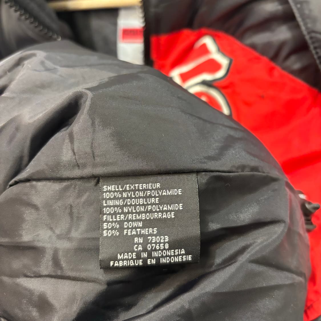 90s 사우스폴 올드스쿨 블랙 패딩 XL 상품이미지7