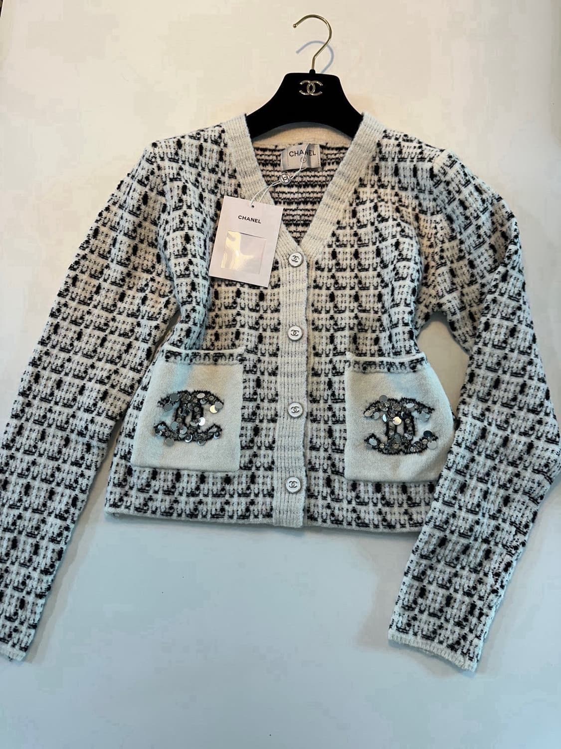 (새상품)샤넬가디건 상품이미지7