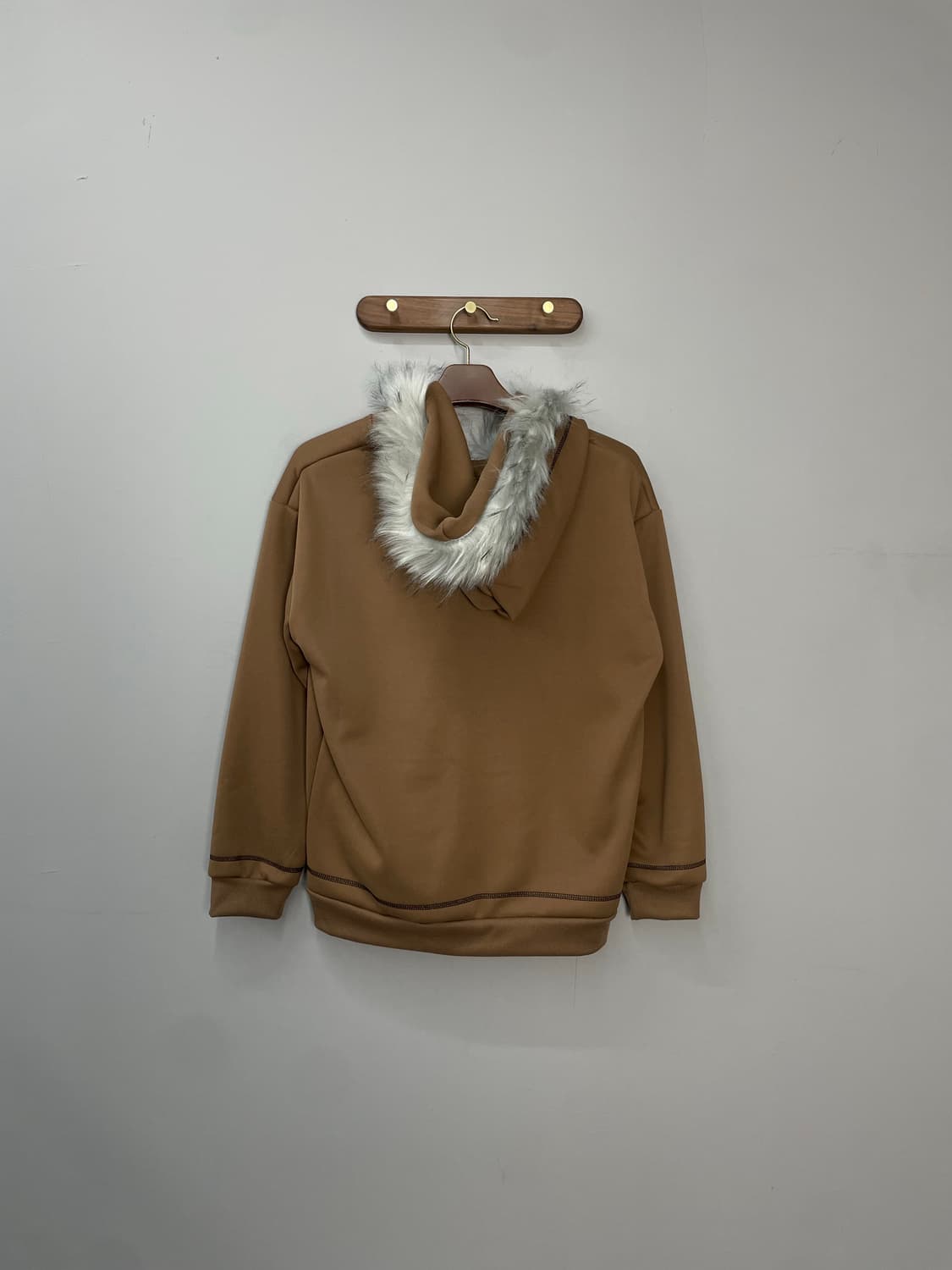 빈티지 y2k 해골 털 후드 집업 H1253 상품이미지4