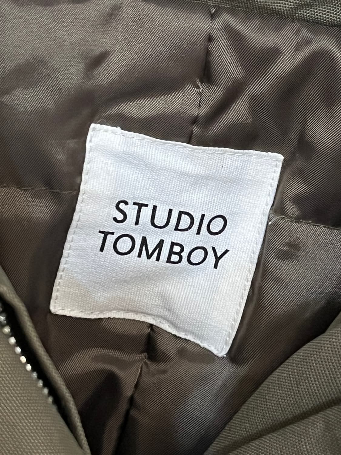 스튜디오 톰보이 퍼 롱 파카 상품이미지6