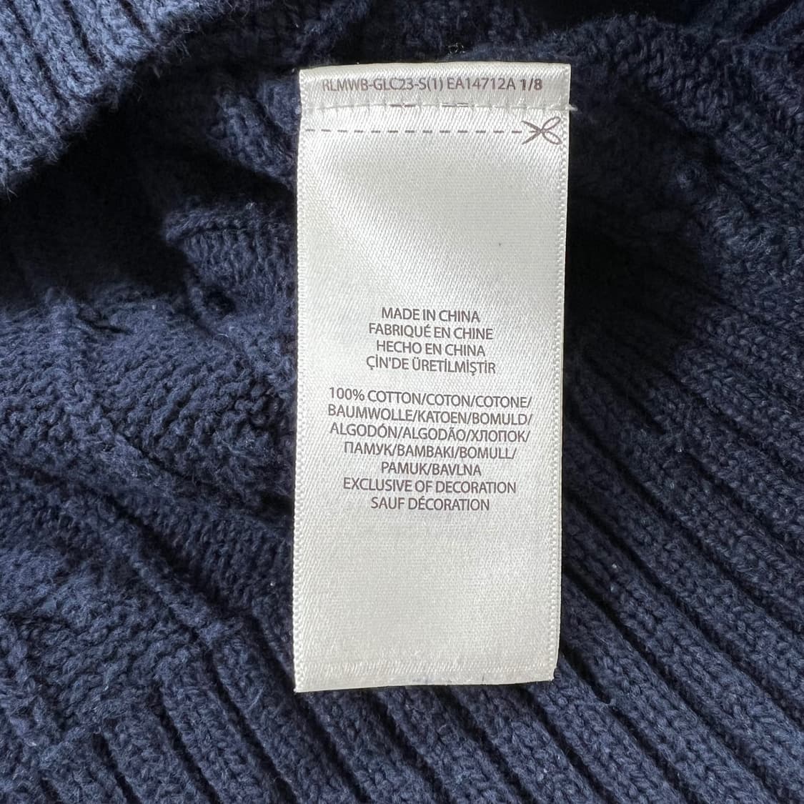 폴로 랄프로렌 케이블 니트 스웨터 상품이미지5