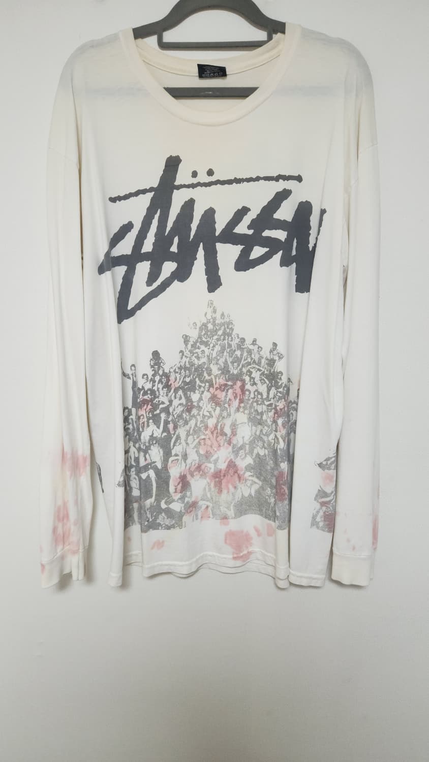 Stussy beach mob tiedie longsleeve 상품이미지2