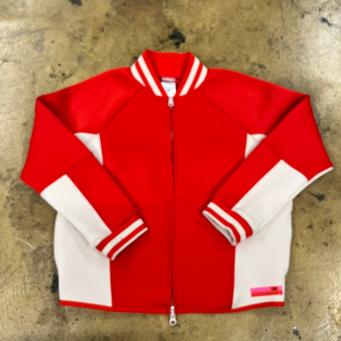 [정품/100] 아디다스 레드 화이트 배색 트랙 자켓 b19 상품이미지2