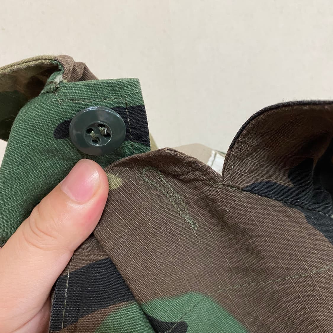 (L) 밀리터리 우드랜드 립스타 BDU 자켓 상품이미지6