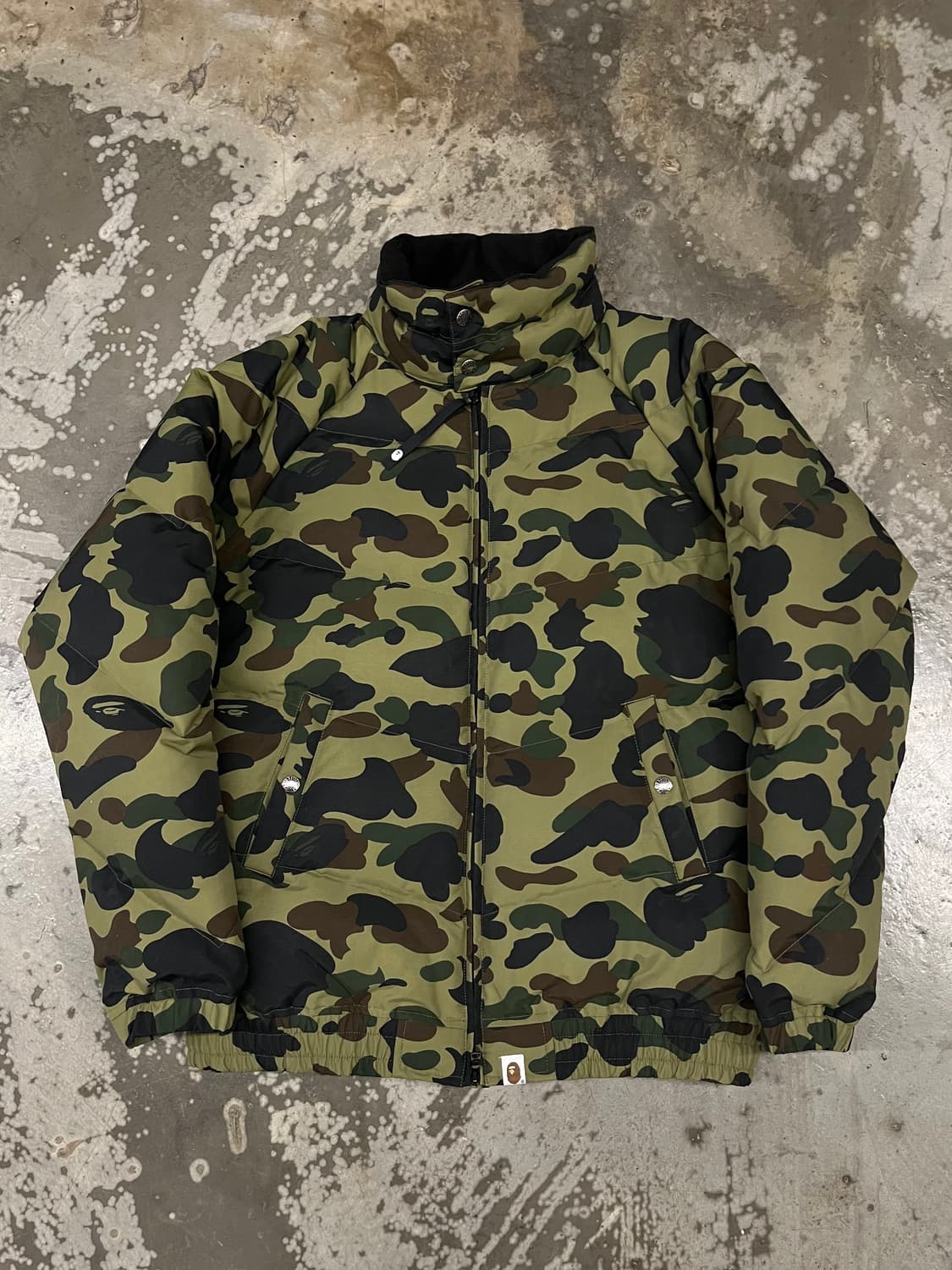 베이프 릴렉스핏 카모 패딩 M  상품이미지1