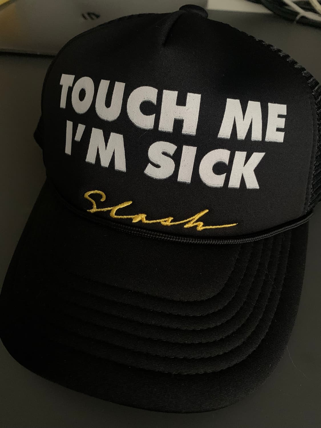 MUDD HONEY SLASH CAP(BLK) 상품이미지1