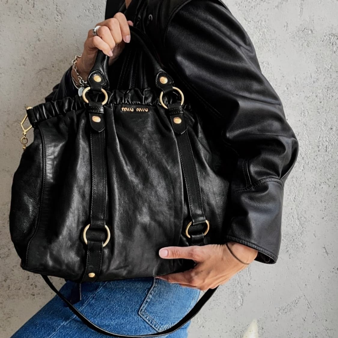 미우미우 비텔로 럭스 빅토트백 숄더크로스백 상품이미지8