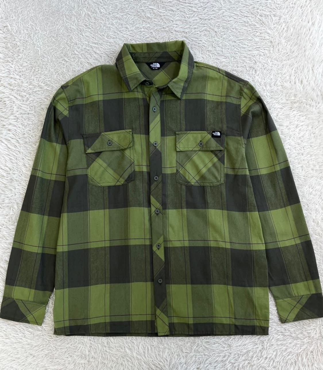 노스페이스 체크 셔츠/#542 상품이미지1