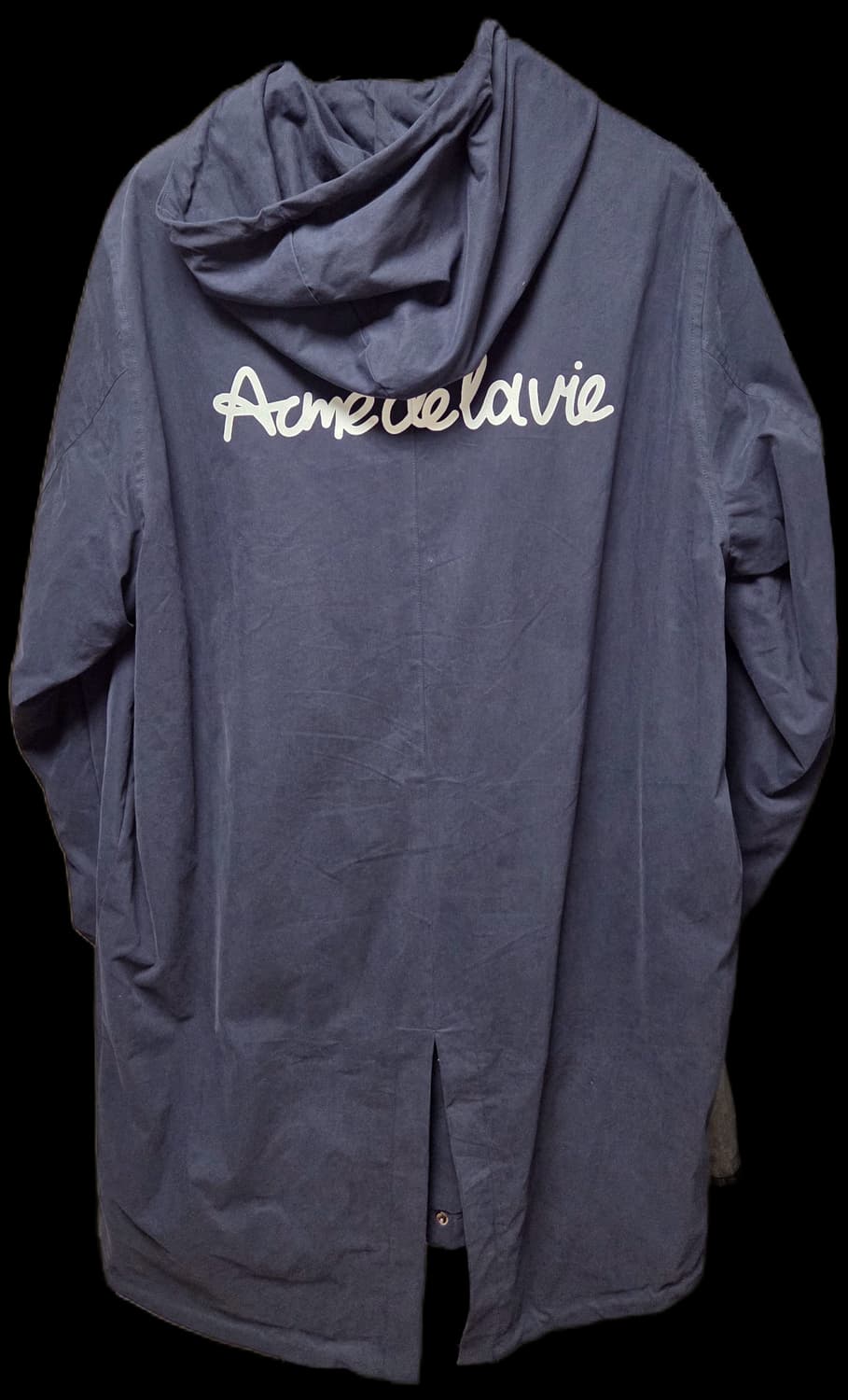 아크메드라비 스크립트 로고 피쉬테일 자켓 (네이비 야상) 상품이미지6