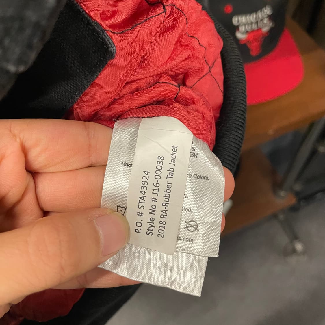 10s 스냅온 Snap-on 워시드 성조기 패치 액티브 레이싱 워크 자켓 상품이미지10