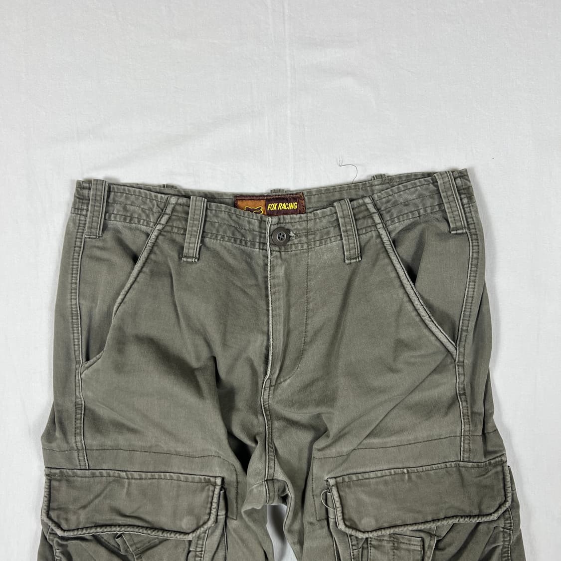 90‘s 폭스 팍스레이싱 카고팬츠 바지 상품이미지2