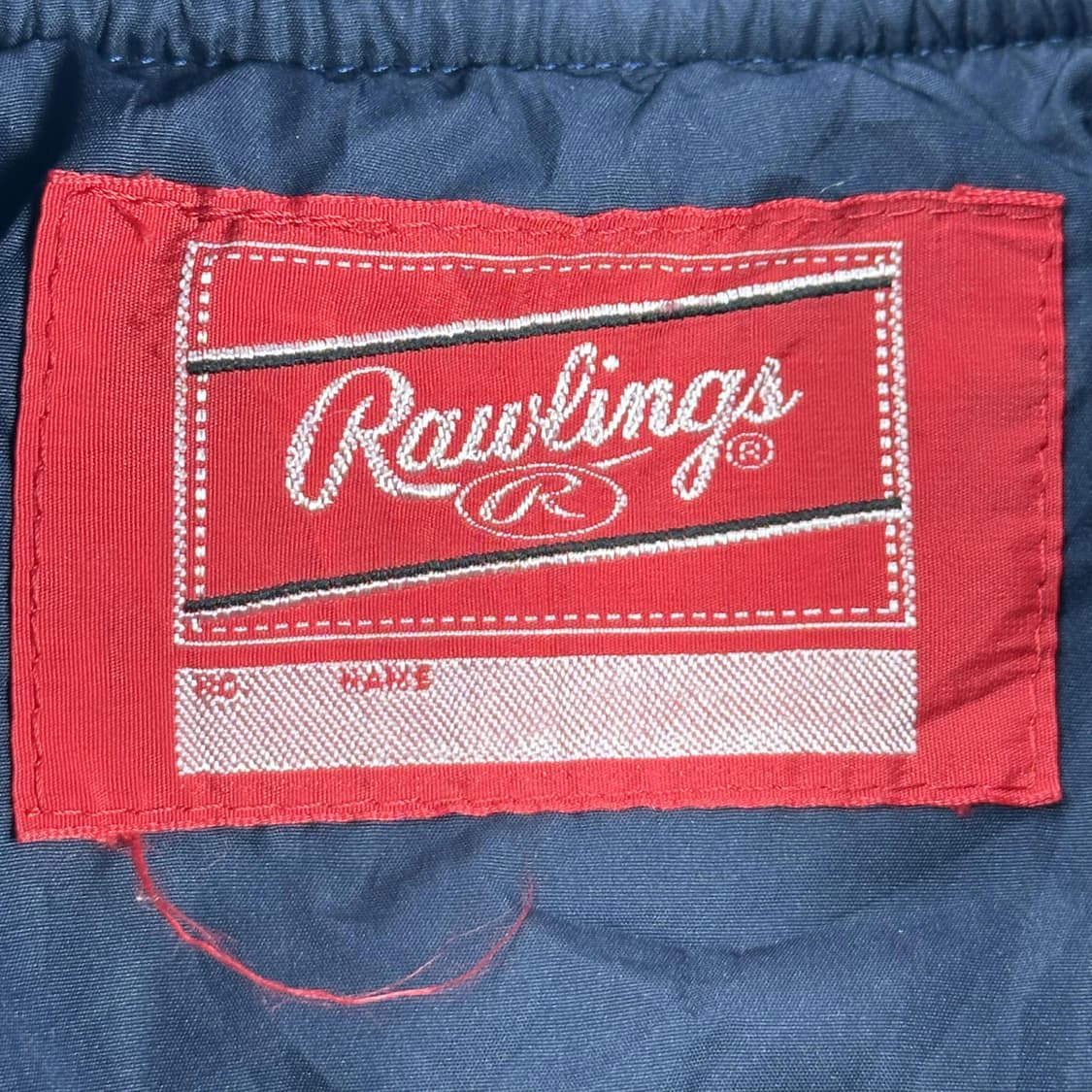 VTG 빈티지 재팬 네이비 반집업 웜업 (XXL) 상품이미지5