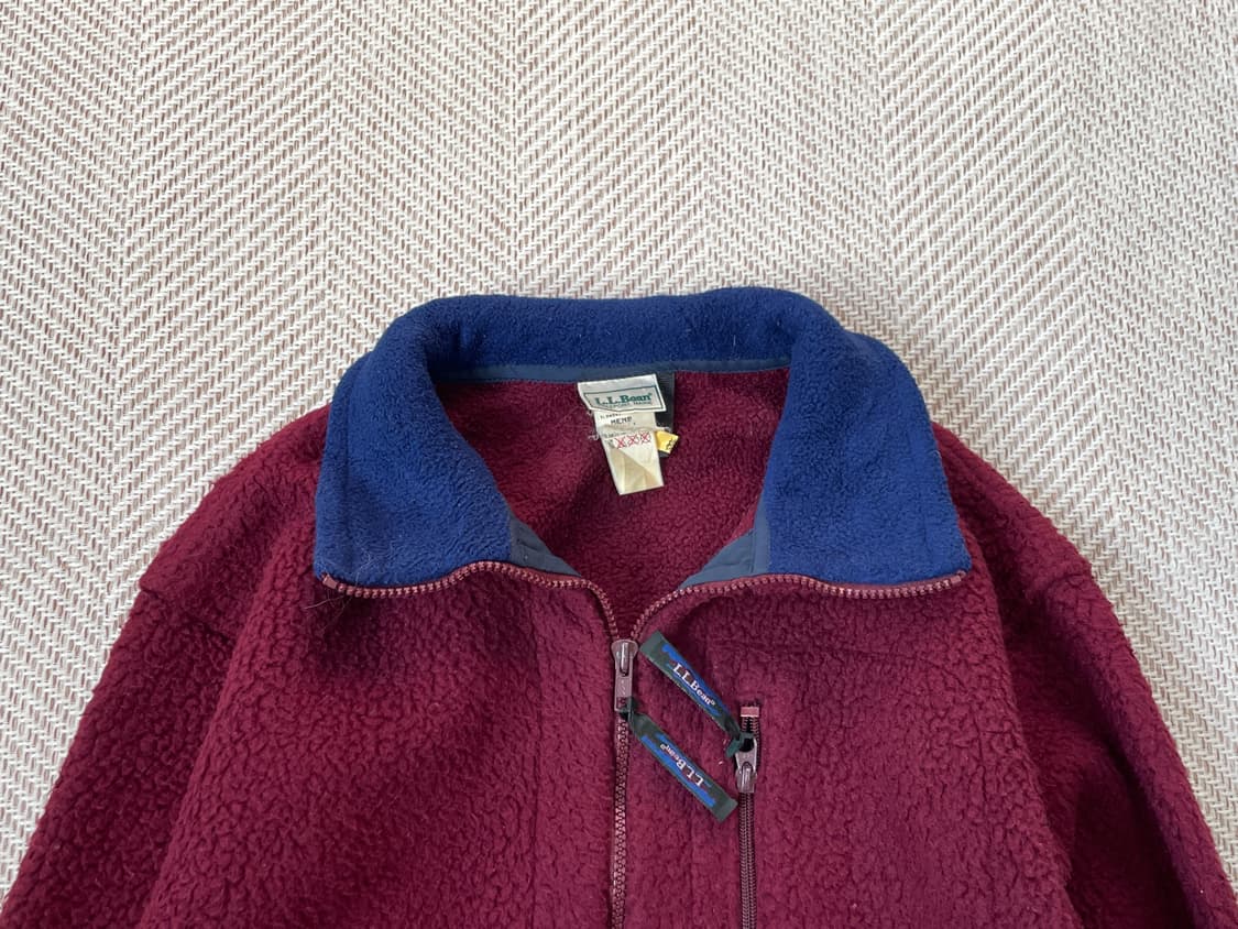 빈티지 LL.bean  엘엘빈 플리스 자켓 J03325 상품이미지4