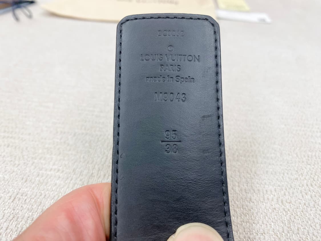 루이비통 이니셜 40mm 남성용 이클립스 리버서블 양면 벨트 95사이즈 상품이미지7