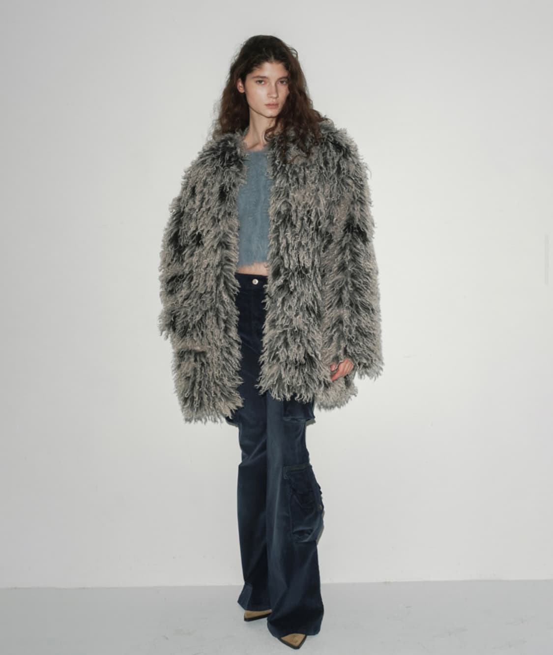 s/e/o 에스이오 컬리 퍼 자켓  상품이미지1