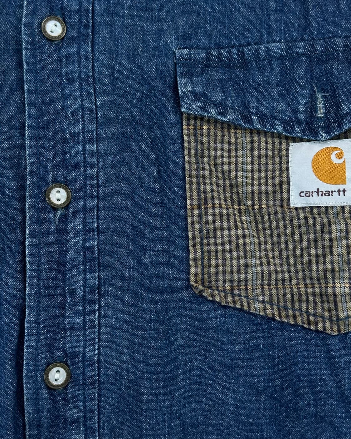 칼하트 데님 셔츠 상품이미지3