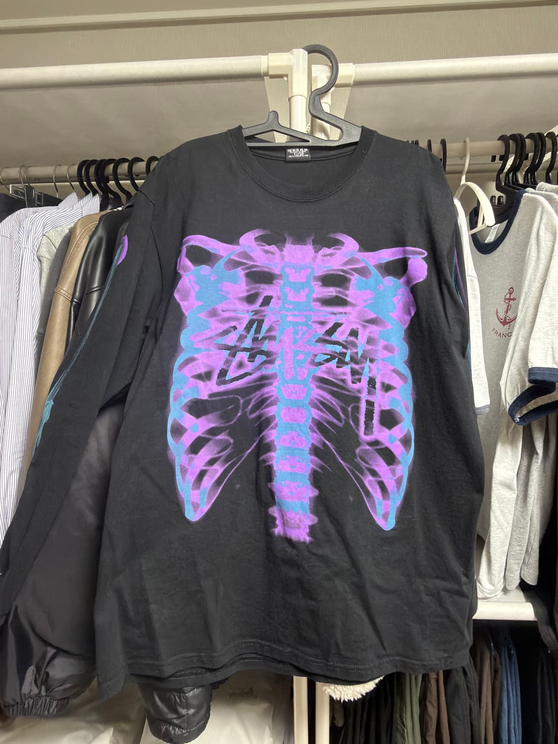 스투시 립 케이지 롱슬리브 L 상품이미지2