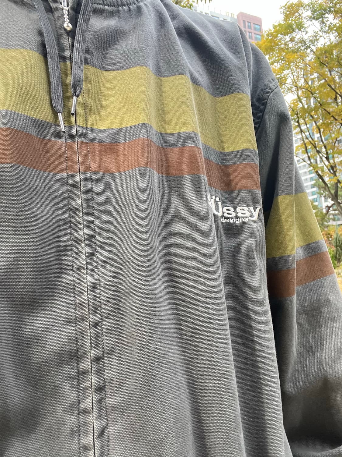 Stussy - Stripe Hood Jacket 상품이미지6