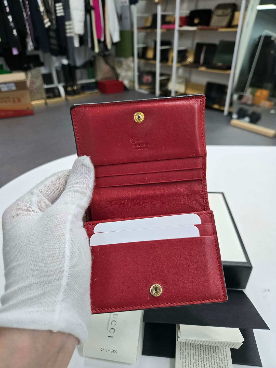 [50%할인] 구찌 불룸 카드지갑 상품이미지6