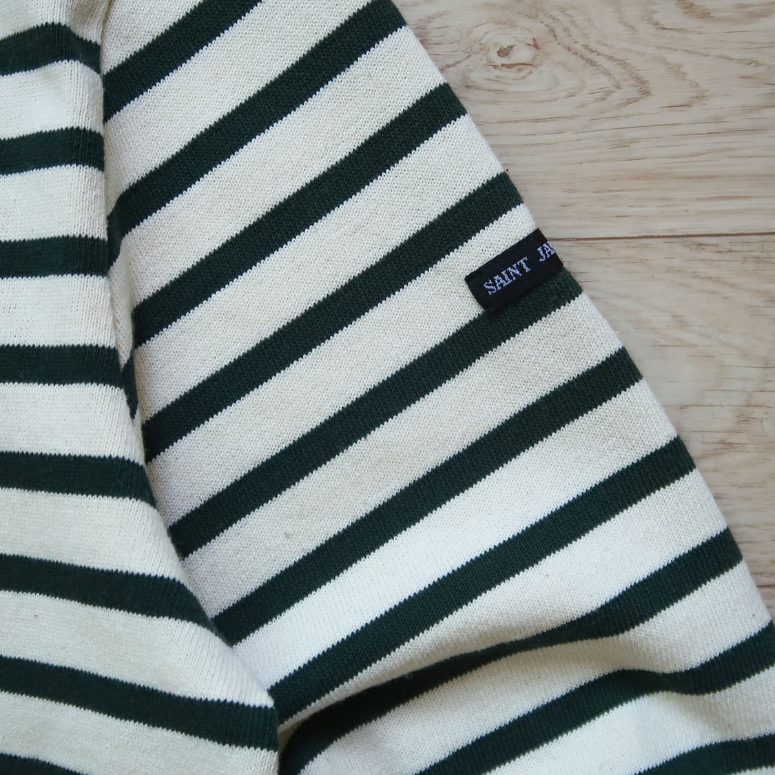 [Made in France] 세인트 제임스 그린 보트넥 셔츠 상품이미지3