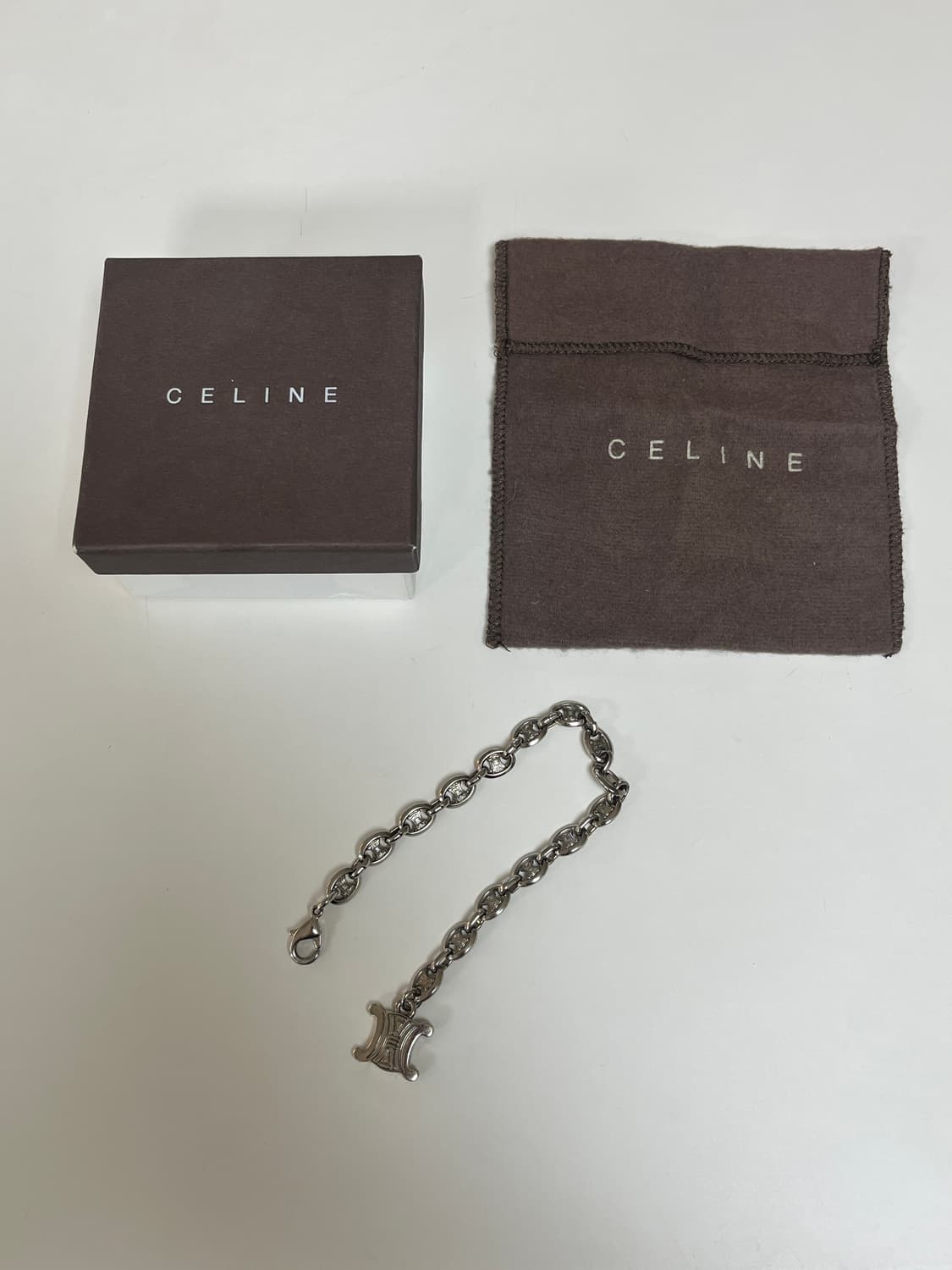 올드 셀린느 팔찌 남녀공용 Celine 브라이슬렛 풀박스 상품이미지1