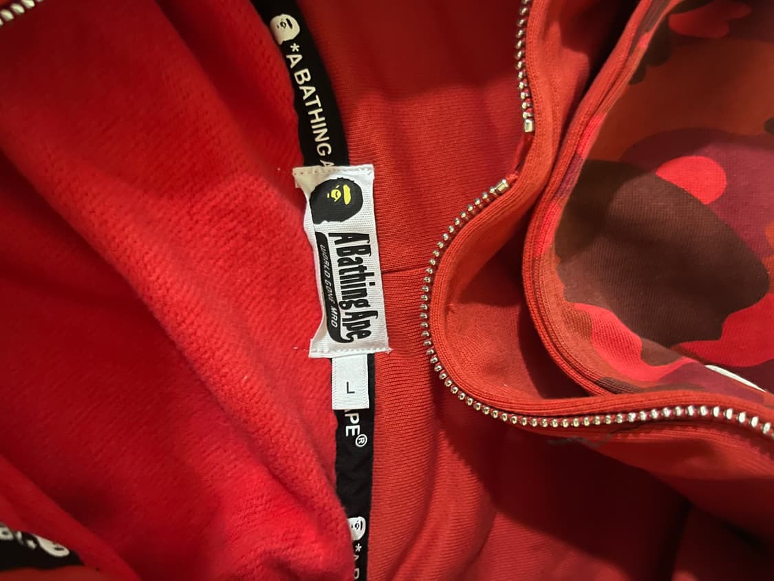 베이프 더블 샤크 후드  상품이미지2